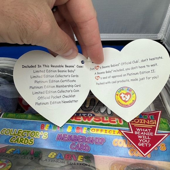 NEW Vintage TY Beanie Baby Club II Platinum Membership Kit - Picture 5 of 9